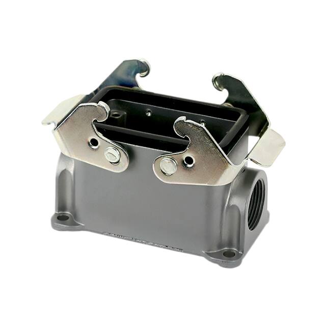 C146 10F010 500 1 Amphenol Tuchel Industrial  Boîtiers de connecteurs robustes, capots, bases